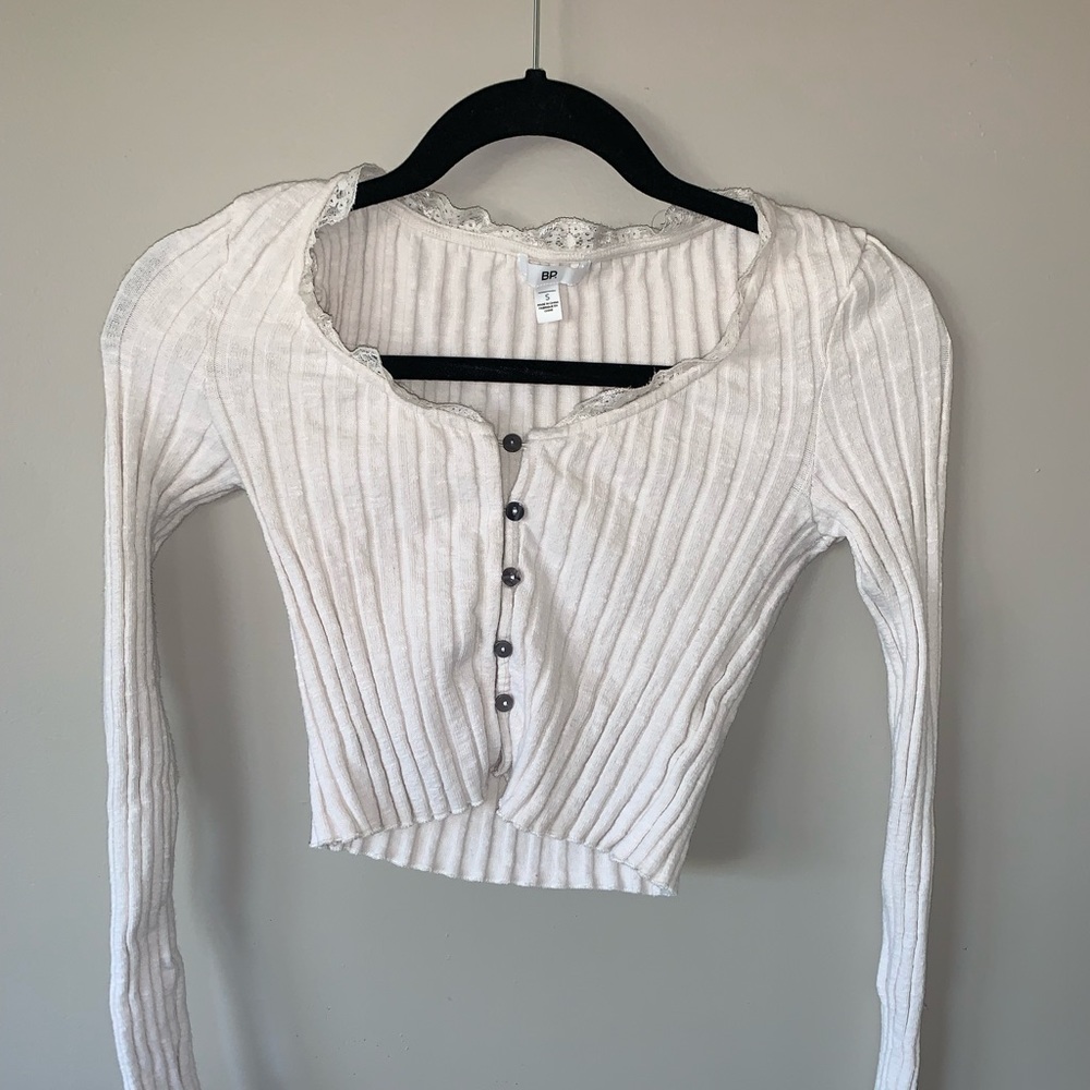 Nordstrom bp white long sleeve